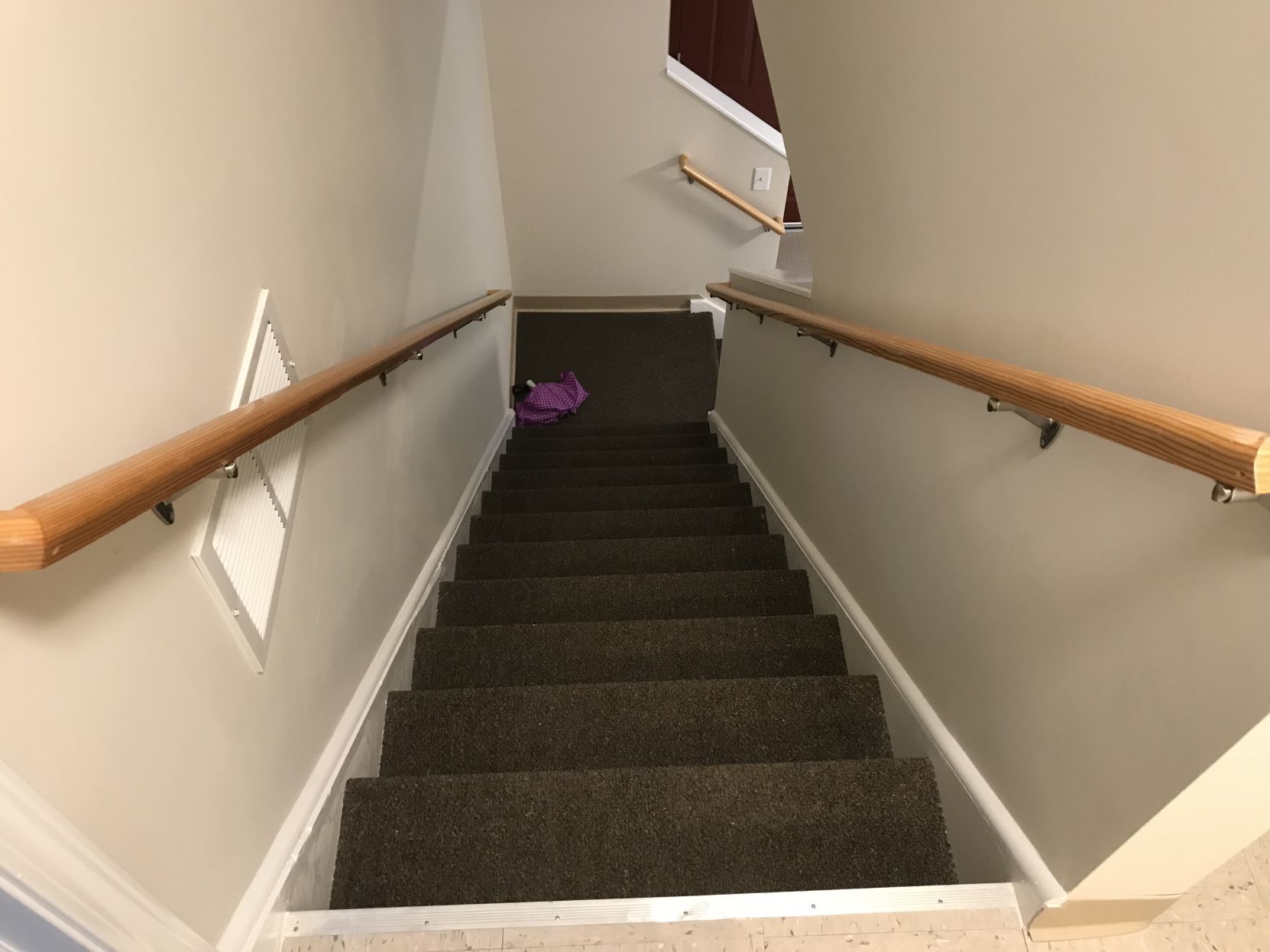 Melone Village stairs, after